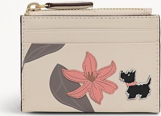 Radley London Salt Lake Small Zip Card & Coin Holder Pretty Petals SS26 Radley London
