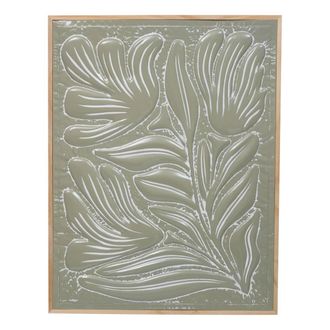 Atmosphera Decoraci&oacute;n Mural Lia 77x98cm Beige - Atmosphera Cr&eacute;ateur DInt&eacute;rieur