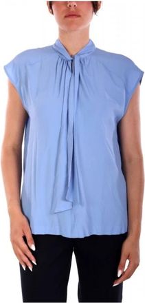 Marella Blouse - Dames - Blouses - Blauw - L - Overhemden