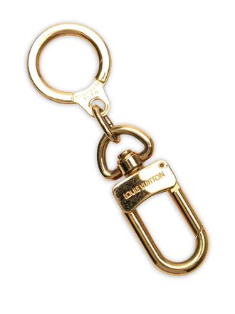 Louis Vuitton 2000-2025 Gold Plated Pochette Extender Ring key chain
