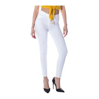 Only Skinny Jeans, female, White, Size: XL L34 Wide Leg Trousers