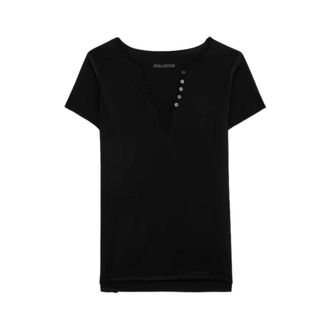 Zadig&Voltaire Donna, Top, Nero, M, new