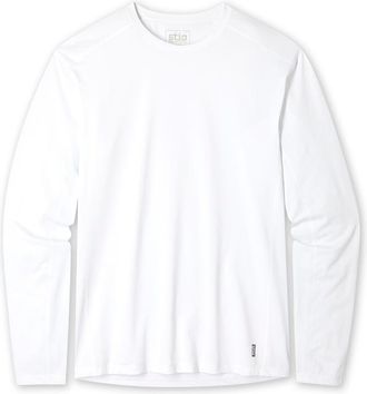 Stio | Mens Crester Tee Shirt Long Sleeve, Size Extra Large in Morning Frost