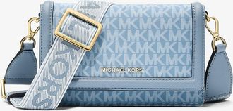 Michael Kors Jet Set Small Signature Logo Smartphone Crossbody Bag