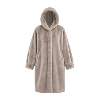 Marella Emmfanello Omkeerbare Jas - Dames - Jassen - Beige - Maat: 2XS Zijde