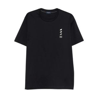Paul & Shark Heren, Tops, Zwart, Maat: XL Katoen