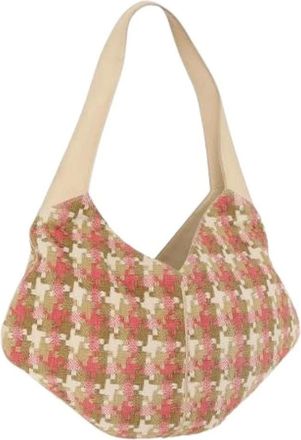 Loewe Borsa a spalla Pre-owned in cotone - - Pre-owned - Donna - Multicolore - ONE SIZE