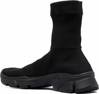 Balenciaga Mens Speed Sneaker Black Upper Rubber