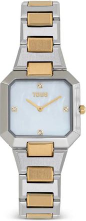 Tous Karat 31mm watch - women - stainless steel/Mother of Pearl - One Size - White