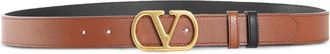 Valentino Garavani Cintura Vlogo - Marrone