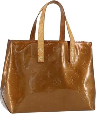Louis Vuitton Pre-owned Tote Bags, female, Brown, Size: ONE SIZE Pre-owned Canvas Tote Bag