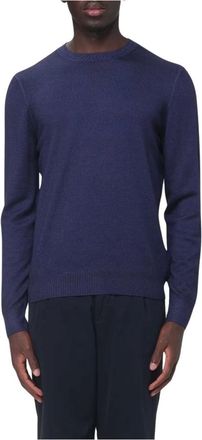 Fay Maglione Girocollo - - Knitwear - Uomo - Blu - XL