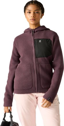 Dare 2B Dare 2B Firn Borg fleece met capuchon voor dames (Huckleberry)