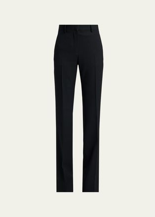 Tom Ford Mid-Rise Wool Bootcut Trousers