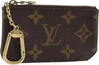 Louis Vuitton Pre-owned Bags, female, Brown, Size: ONE SIZE Pre-owned Canvas Wallet