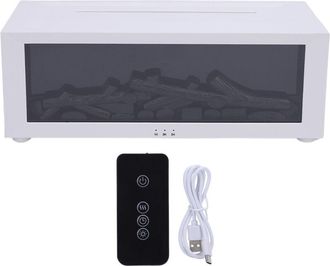 OEM Humidificador Con Efecto De Chimenea 3d, Temporizador De Escritorio, Simulaci&oacute;n De Ambiente Silencioso, Difusor De Aromaterapia, Luz Ambiental Para El