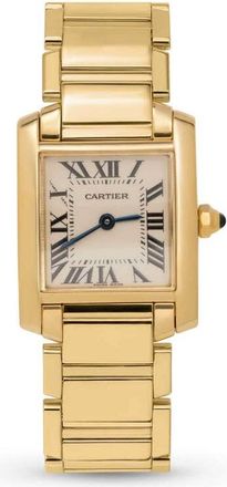 Cartier Pre-owned Cartier Tank Francaise Silver Dial Ladies Watch W50002N2