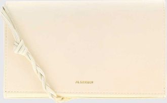 Jil Sander Mini borsa a tracolla Tangle in pelle con tracolla intrecciata