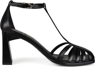 Anest Collective Spider Sandalen - Dames - Sandalen met hakken - Zwart - 39 EU - Leer - Schoenen