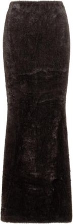 Andamane Nemesia Maxi Rok - Dames - Maxi Rokken - Zwart - L - Rokken