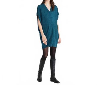 Hatch The Slouch Maternity Dress In Jade