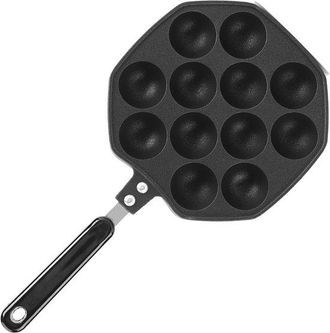 OEM Dailygoods, Bandeja Para Hornear Takoyaki, Bandeja Para Hornear De Aluminio, Bandeja Para Hornear De 12 Cavidades, Bandeja Para Panqueques