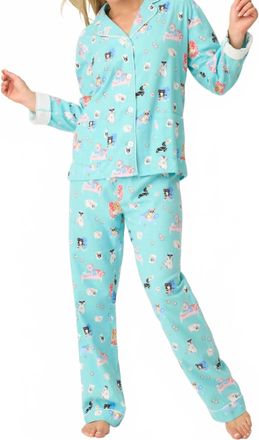 PJ Salvage Classic Fit Flannel Set In This Is How I Roll