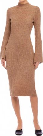 Fifteen Twenty Midi Sweater Dress In Earth