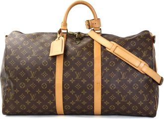 Louis Vuitton Brown Monogram Monogram Boston Bag (Pre-Owned)