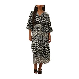 Nukus Nukus, Kleedjes, Dames, Veelkleurig, S, Polyester, Amelia Dress Graphic