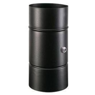 Aeternum Tubo Porcellanato C/comb C/tappo D 15xh19cm Nero Classic