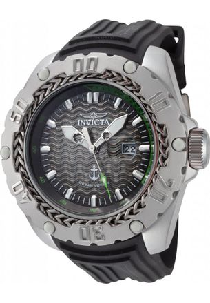 Invicta IN-48015 Mens Ocean Voyage Watch - Silver - One Size
