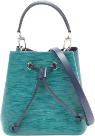 Louis Vuitton Pre-owned Bucket Bags, female, Green, Size: ONE SIZE Pre-owned Epi Bucket Bag