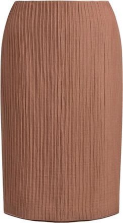 12 Storeez Mini-rok met gekreukt effect - Roze