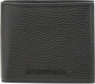 Emporio Armani textured wallet - Black