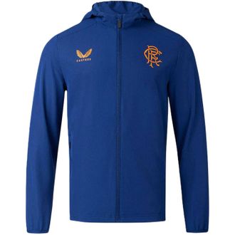 Castore Heren Rangers FC Hoodie (Lapisblauw)