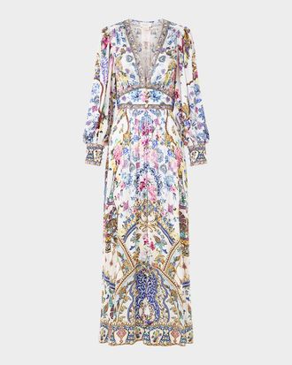 Camilla All About That Lace Shaped Waistband Maxi Dress