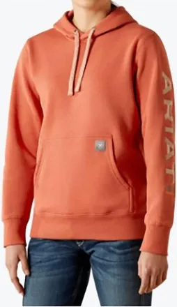 Ariat Womens Graphic Hoodie In Argon Heather