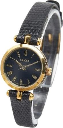 Gucci Pre-owned Watches, female, Black, Size: ONE SIZE Pre-owned Vintage Watch