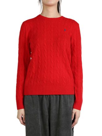 Polo Ralph Lauren cable-knit jumper - Red