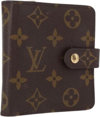 Louis Vuitton Pre-owned Canvas Portemonnee - Dames - Vintage Accessoires - Bruin - ONE Size - Vintage