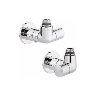 Caleffi V&aacute;lvulas High-style Para Radiadores Toalleros Caleffi 4003-4004 Cromo - Izquierda