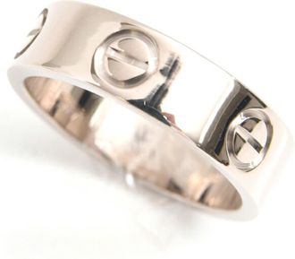 Cartier White White Gold (18K) Band Ring (Pre-Owned)