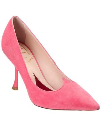 Roger Vivier 80 Suede Pump