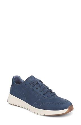 Vionic Uptown Nubuck Sneaker in Dark Denim at Nordstrom, Size 11