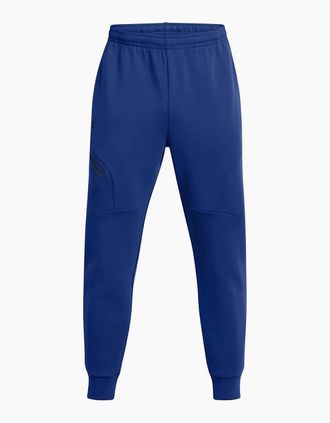 Under Armour Mens Unstoppable Fleece Slim Joggers - Blue - Size: 35/34/32