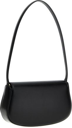 Saint Laurent Voltaire Leather Shoulder Bag - Black