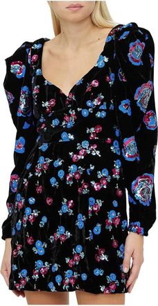 Sabina Mus&aacute;yev Kleedjes - Dames - Korte kleedjes - Zwart - S - Polyester - Kleedjes