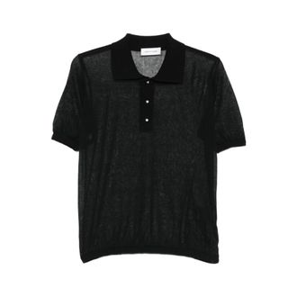 Ernest W. Baker Polo Shirts, male, Black, Size: M Kn144B Em28