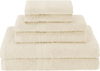 Superior 6Pc Cotton Towel Set